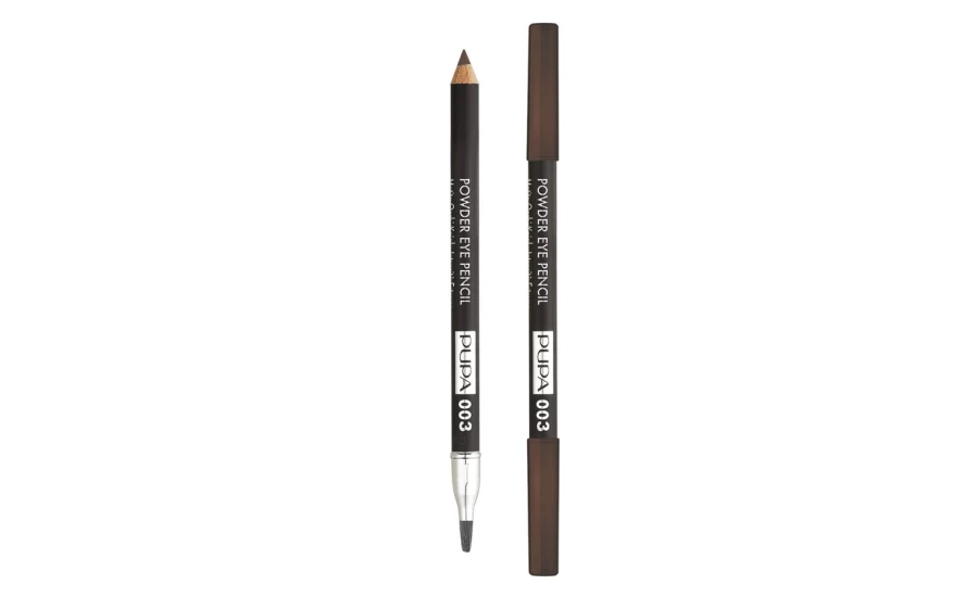 PUPA MILANO Powder Eye Pencil in 003 Powdery Brown - Long-Lasting Matte Eyeliner