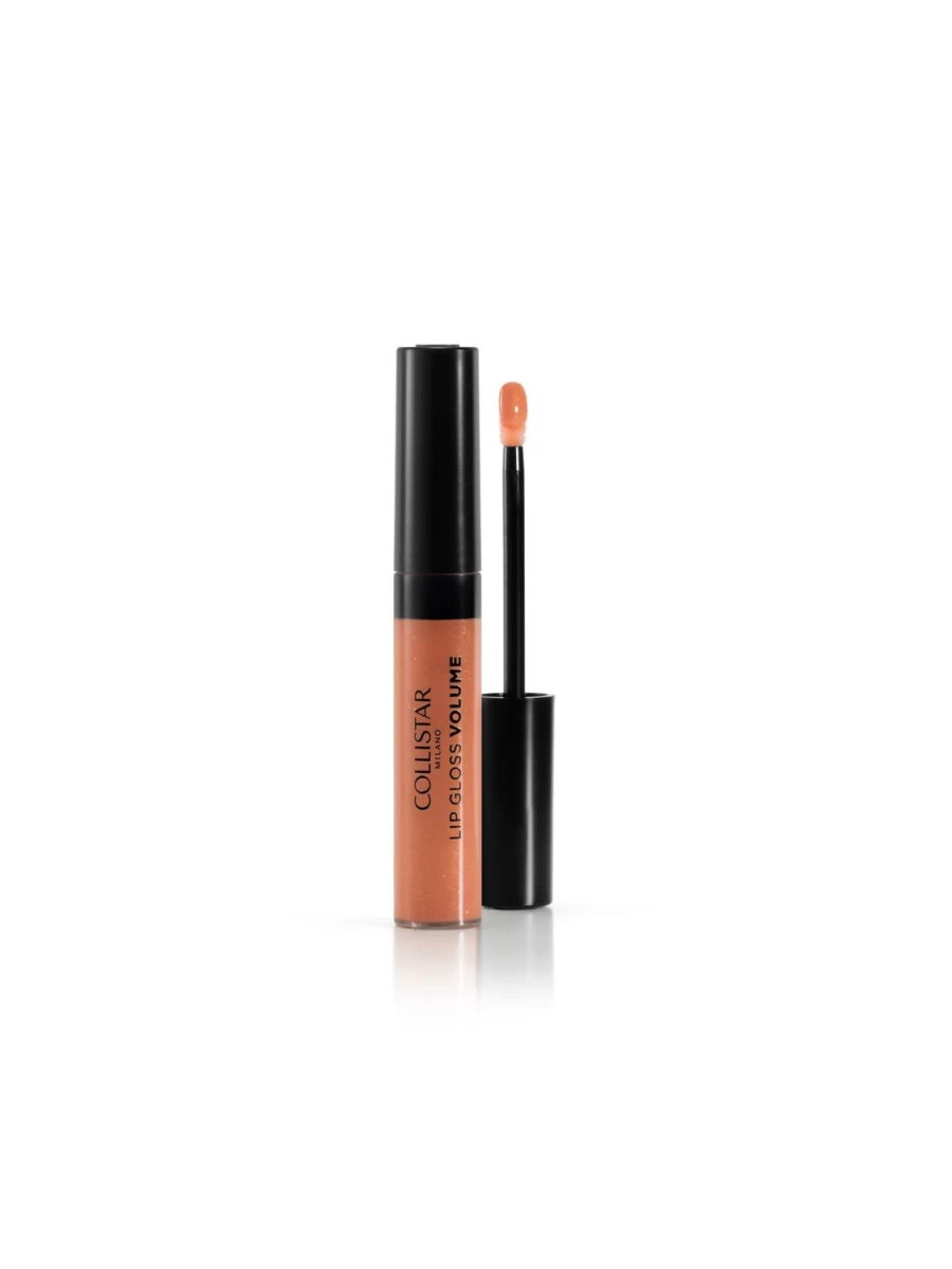 COLLISTAR Lip Gloss Volume 120 Peach Cameo - Plumping, Shiny & Moisturizing Lip Gloss for Full, Luscious Lips