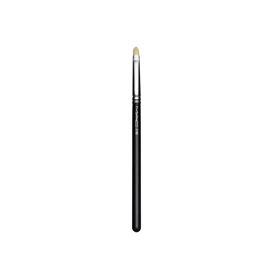 MAC COSMETICS 219S Pencil Brush - Black Makeup Brush for Precision Application
