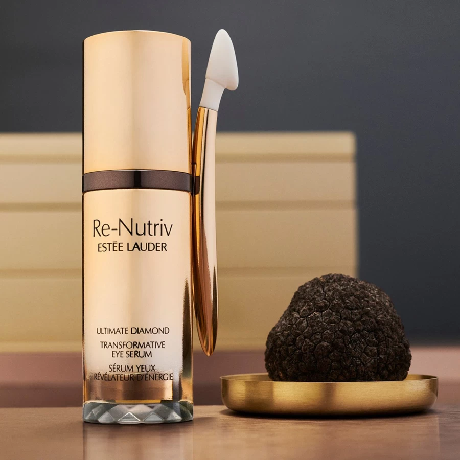 ESTÉE LAUDER Re-Nutriv Ultimate Diamond Transformative Eye Serum 15ml - Golden Yellow Anti-Aging Eye Treatment