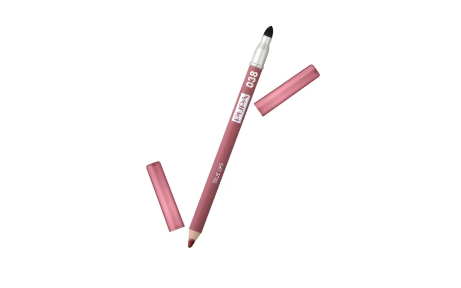 PUPA MILANO True Lips Contour Pencil in 038 Rose Nude - Lip Liner for Precise Definition & Long-Lasting Wear