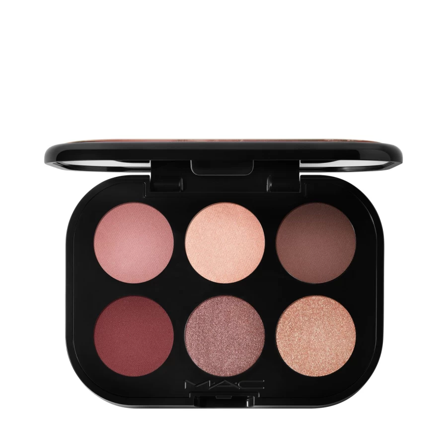 MAC COSMETICS Connect In Colour Eye Palette X6 - Burgundy & Dark Pink Eyeshadow Palette