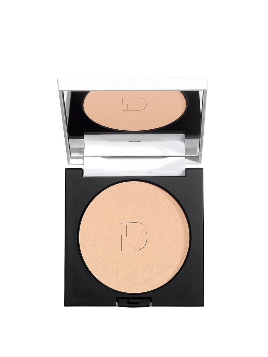 DIEGO DALLA PALMA Compact Powder in Ivory - 10g Lightweight Pressed Powder for Flawless Finish