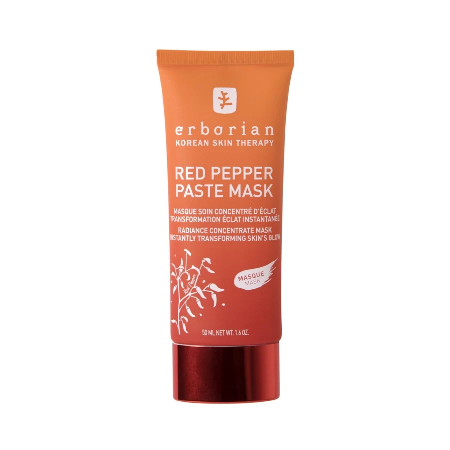 ERBORIAN Red Pepper Coral Red Paste Mask - Intense Hydration for Dry Skin