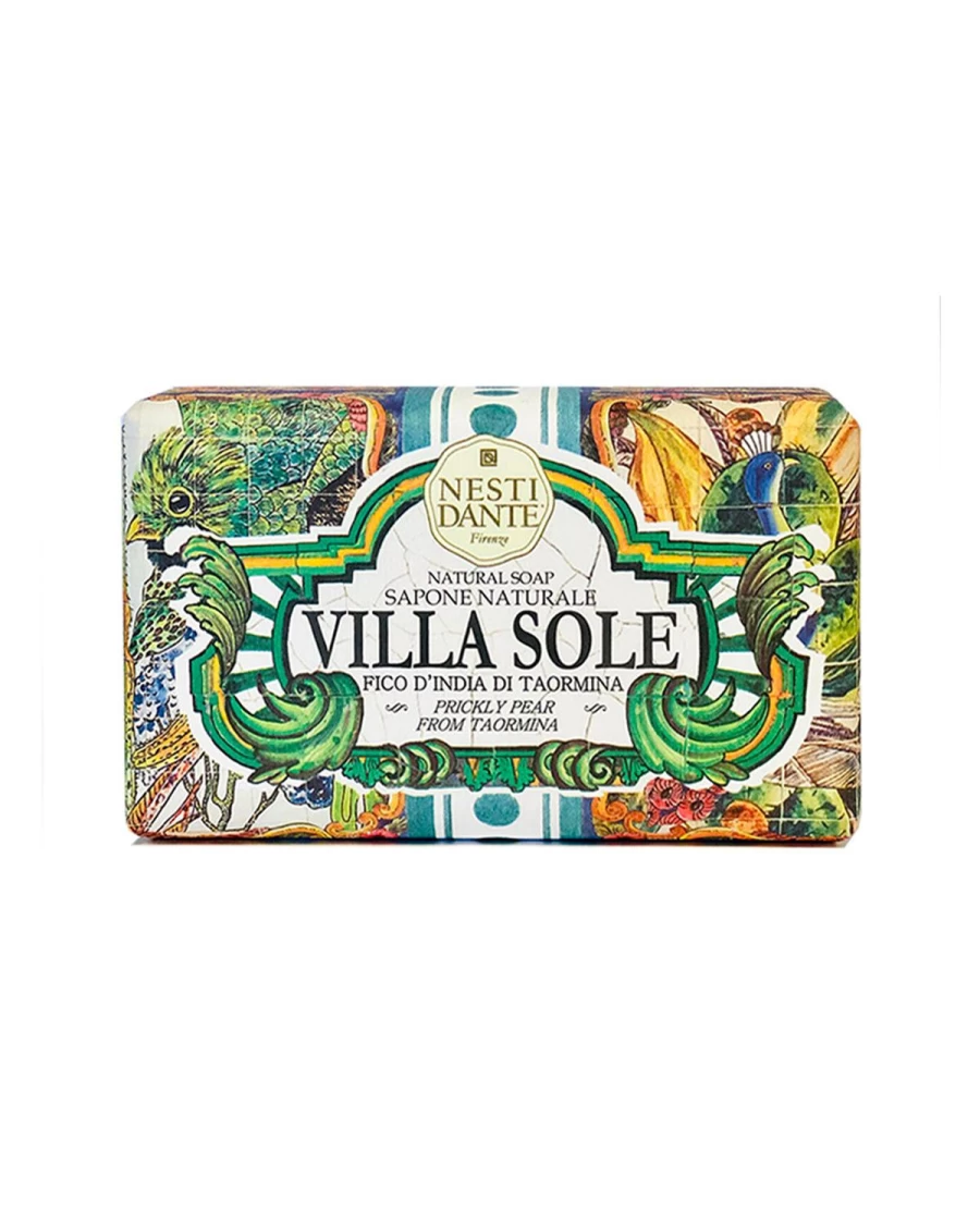 NESTI DANTE Natural Green Soap - Handmade Italian Olive Oil Soap for Sensitive Skin