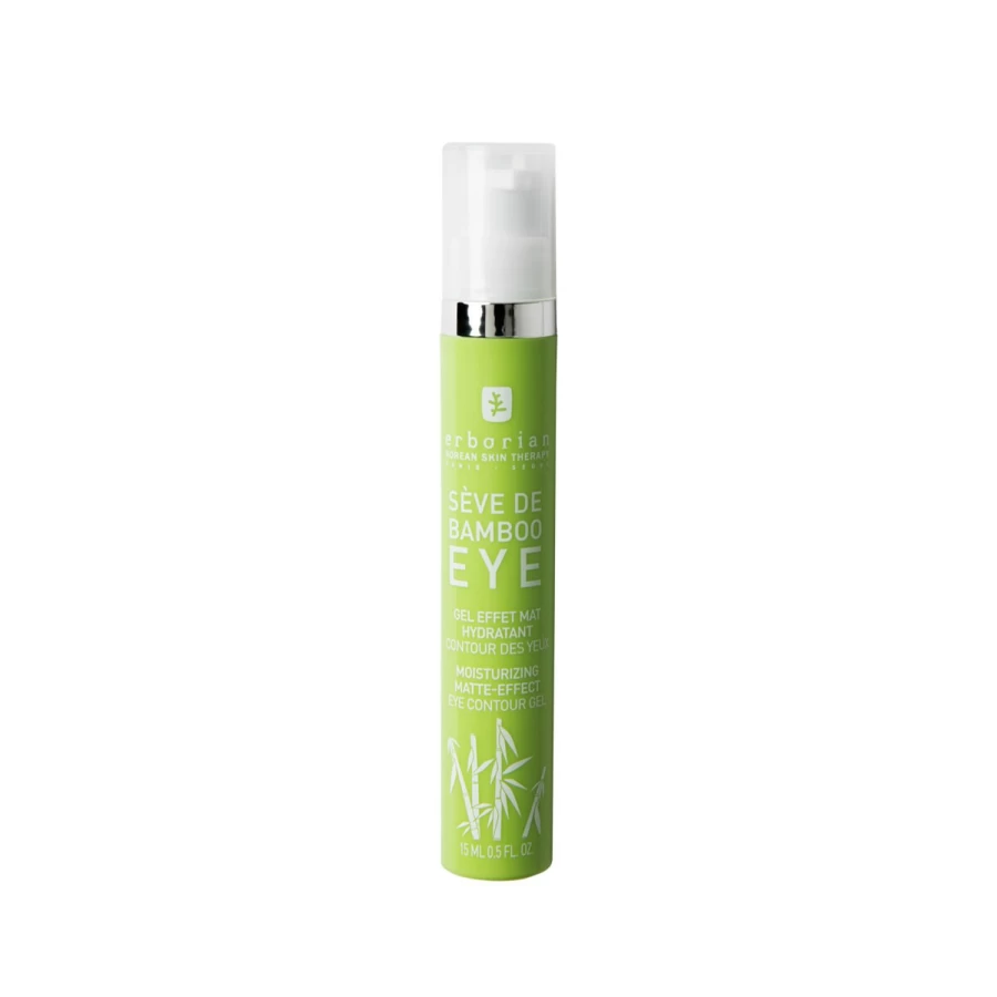 ERBORIAN Seve De Bamboo Eye Cream - Moisturizing, Soothing Light Green Eye Treatment for Hydration