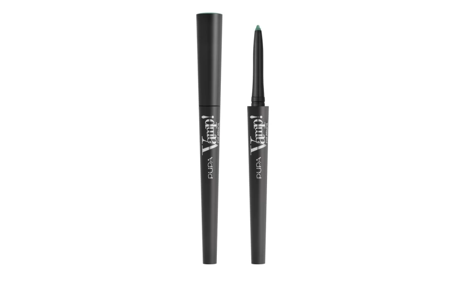 PUPA MILANO Vamp Eye Pencil in Emerald Green - 302 Secret Garden Long-Lasting Eyeliner