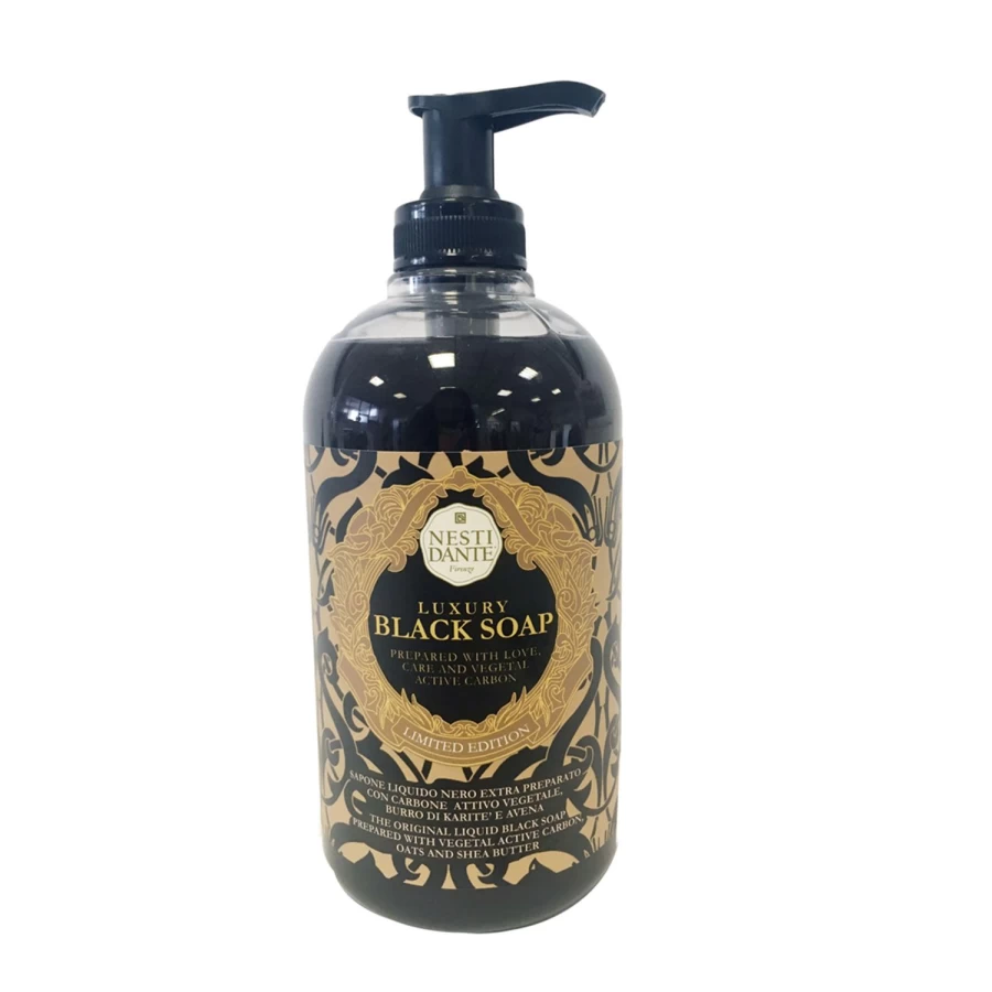 NESTI DANTE Luxury Black Hand Sanitizing Gel - Moisturizing & Refreshing
