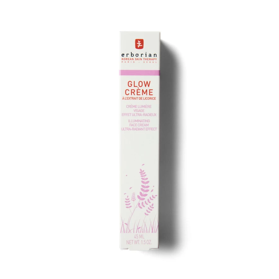 ERBORIAN Glow Cream Illuminating Moisturizer - Pink Radiance Boosting Face Cream