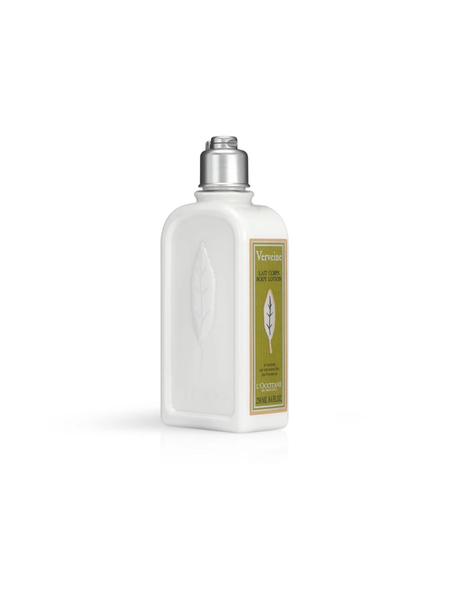 L'OCCITANE Verbena Body Lotion 250ml - Refreshing Transparent Moisturizer for Hydrated Skin