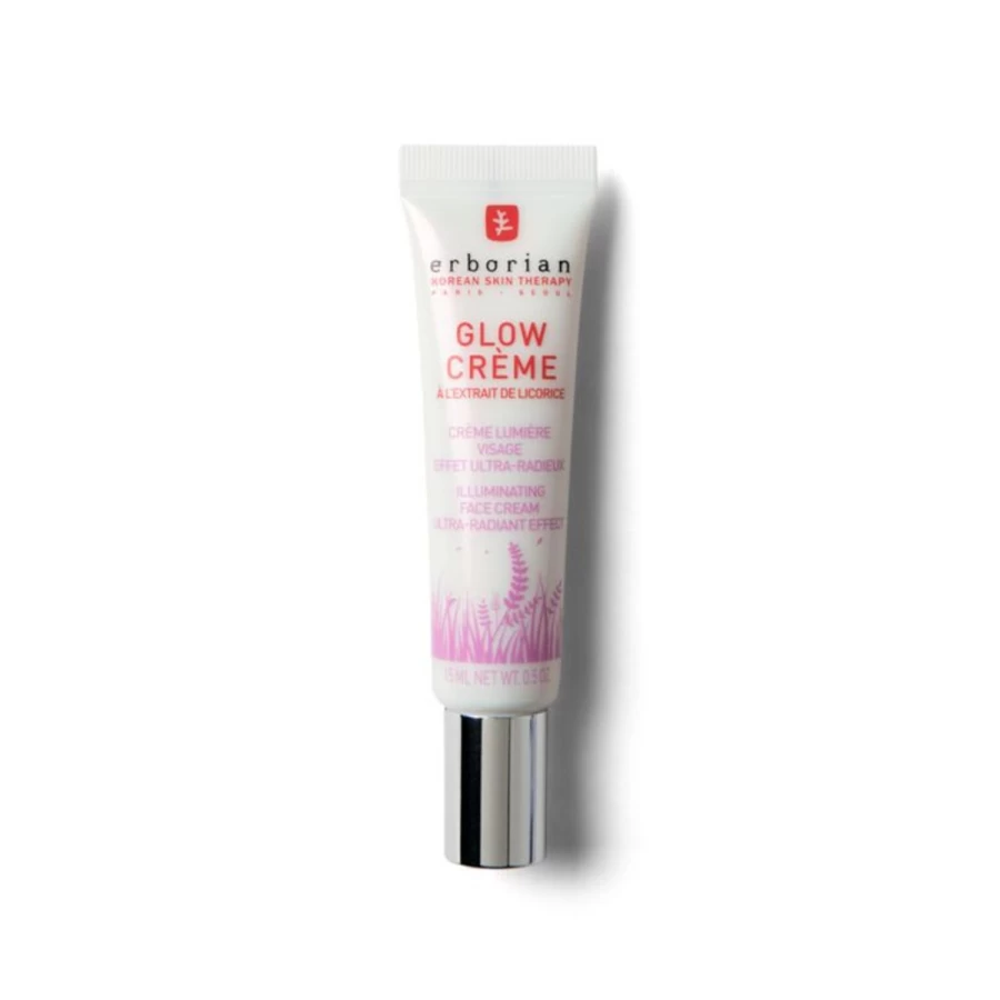 ERBORIAN Glow Cream - Illuminating Pink Radiance Face Cream for Brightening & Hydration