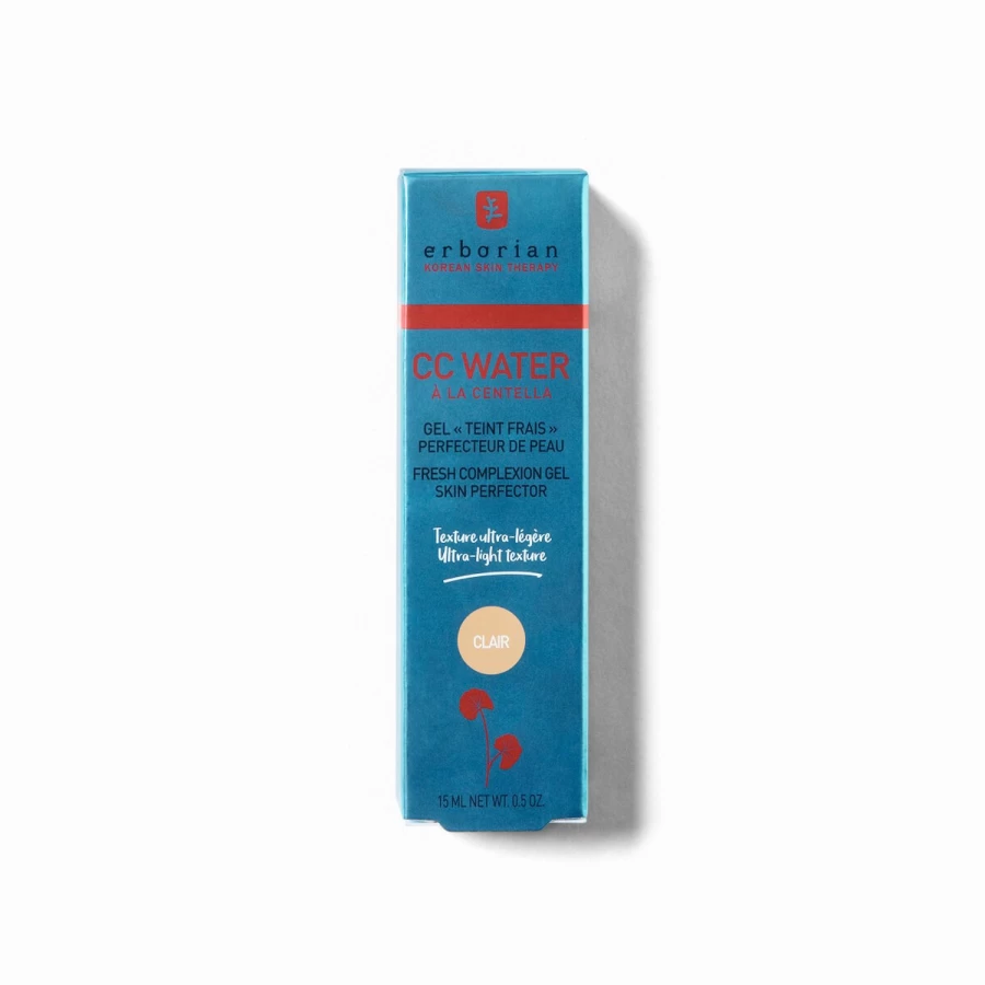 ERBORIAN CC Water Clair - CC Cream in Beige, Hydrating Color Correcting Treatment