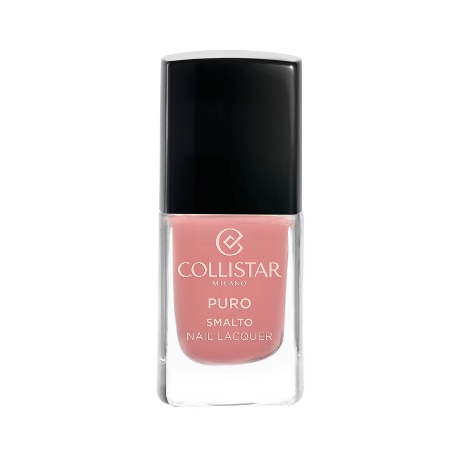COLLISTAR Pure Long Lasting Nail Polish in Antique Pink - 102 Rosa Antico - High-Shine Vegan Formula