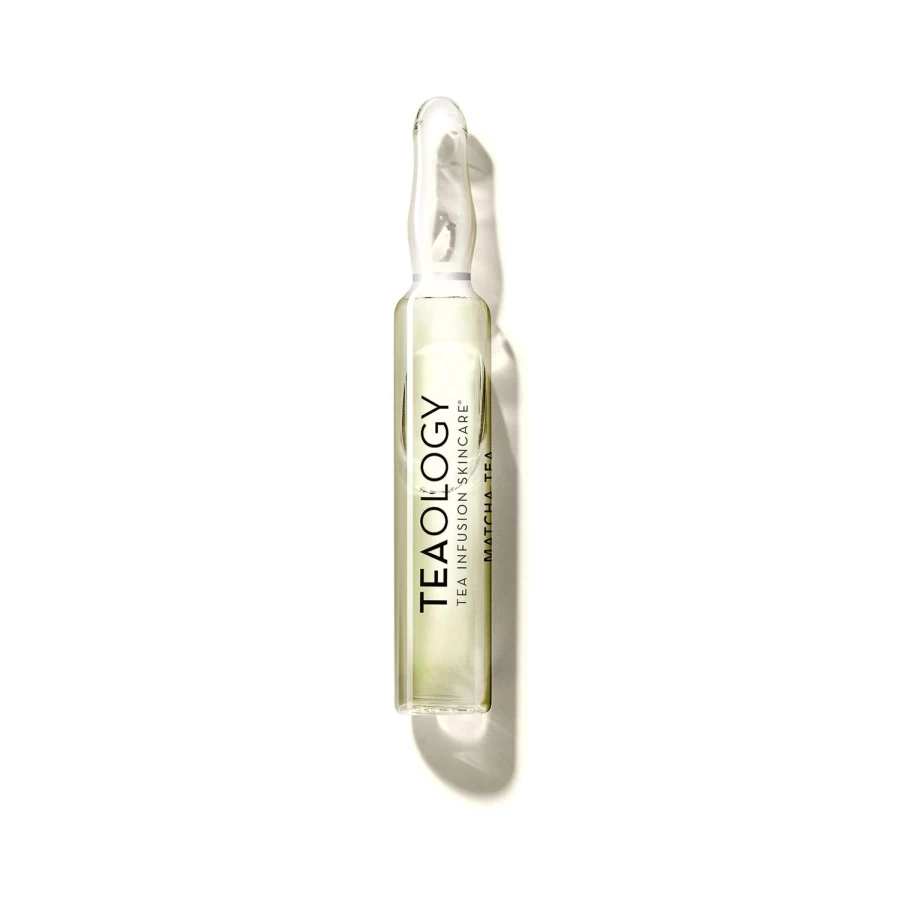 TEAOLOGY Matcha Tea Ultra-Firming Ampoules - 7 Vials x 2.5ml, Anti-Aging Skincare Treatment, White