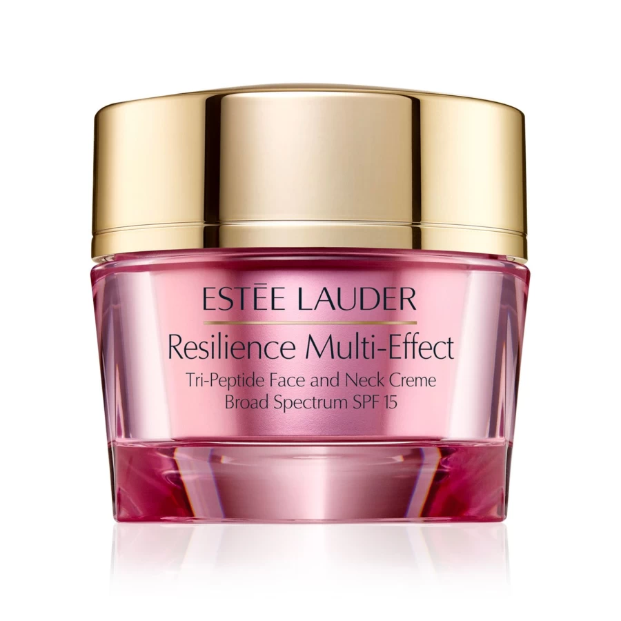 ESTÉE LAUDER Resilience Multi-Effect Moisturizer SPF 15 for Dry Skin - 50ml, Light Blue