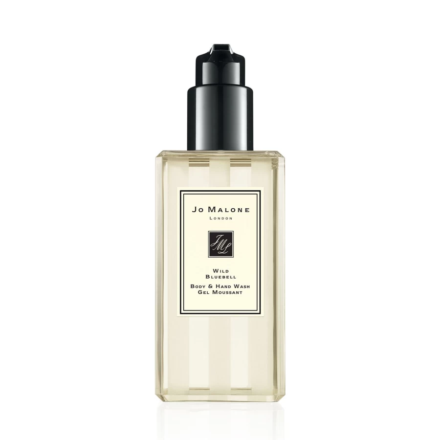 JO MALONE LONDON Wild Bluebell Body & Hand Wash 250ml - Luxurious Beige Scented Cleanser for Soft Skin