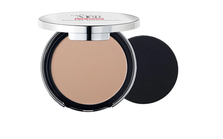 PUPA MILANO Extreme Matt Compact Foundation 050Sand - Long Lasting Matte Finish Makeup