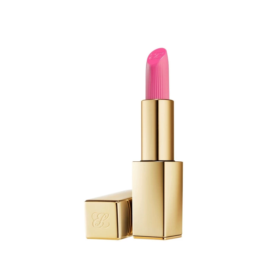ESTÉE LAUDER Pure Color Creme Lipstick in Pink Fuchsia - 857 Unleashed, Long-Lasting Moisturizing Lipstick