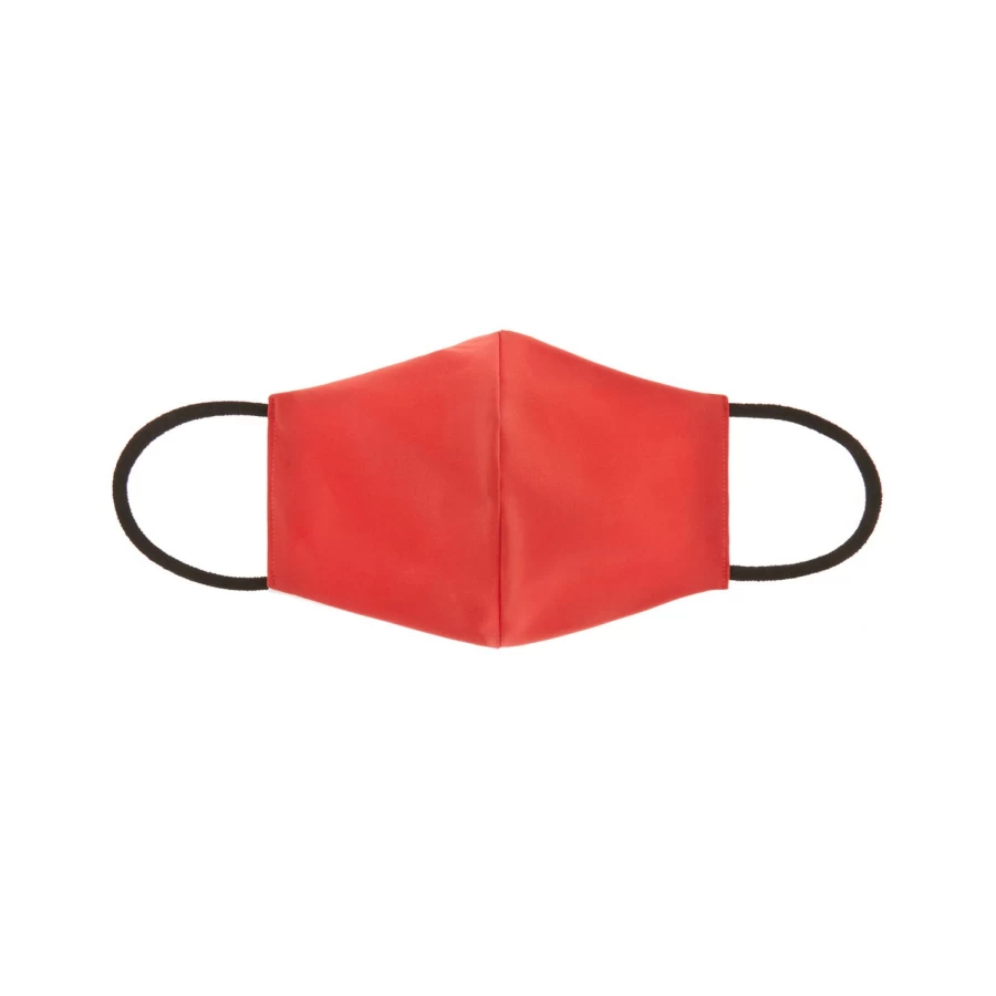 COINCASA DESIGN Red Washable Solid Color Fabric Baby Face Mask - Reusable & Breathable