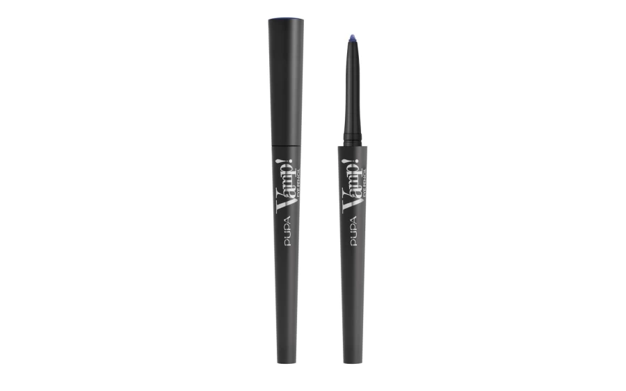 PUPA MILANO Vamp Eye Pencil in Dark Blue - 402 Seductive Sapphire for Intense Eye Definition
