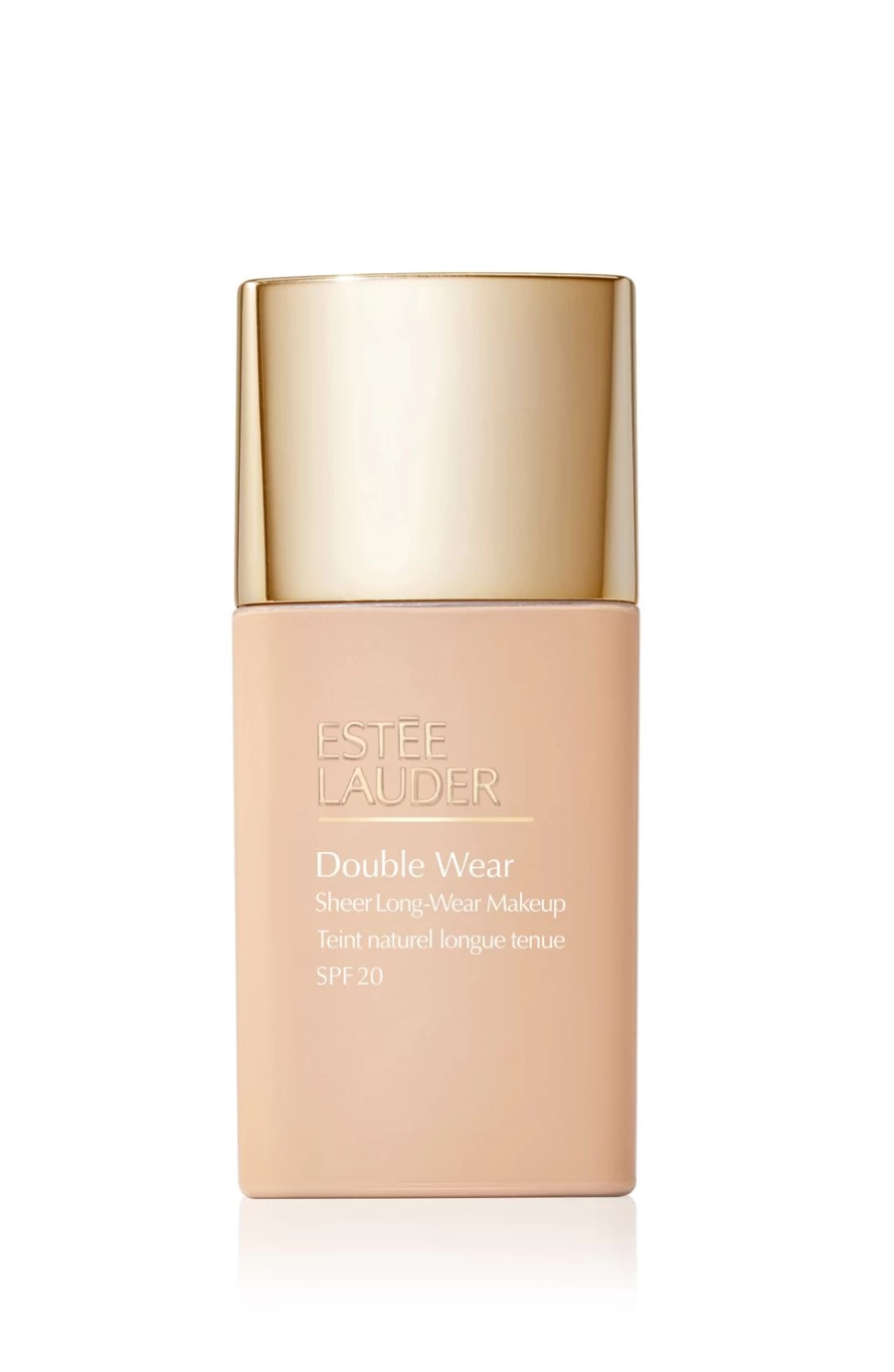 ESTÉE LAUDER Double Wear Sheer Long-Wear Foundation SPF 20 - 1N2 Ecru, Lightweight Matte Finish, Oil-Free, 24-Hour Stay