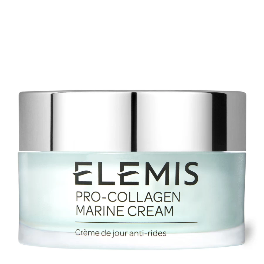 ELEMIS Pro-Collagen Marine Cream Anti-Aging Moisturizer - Light Blue Hydrating Face Cream for Youthful Skin