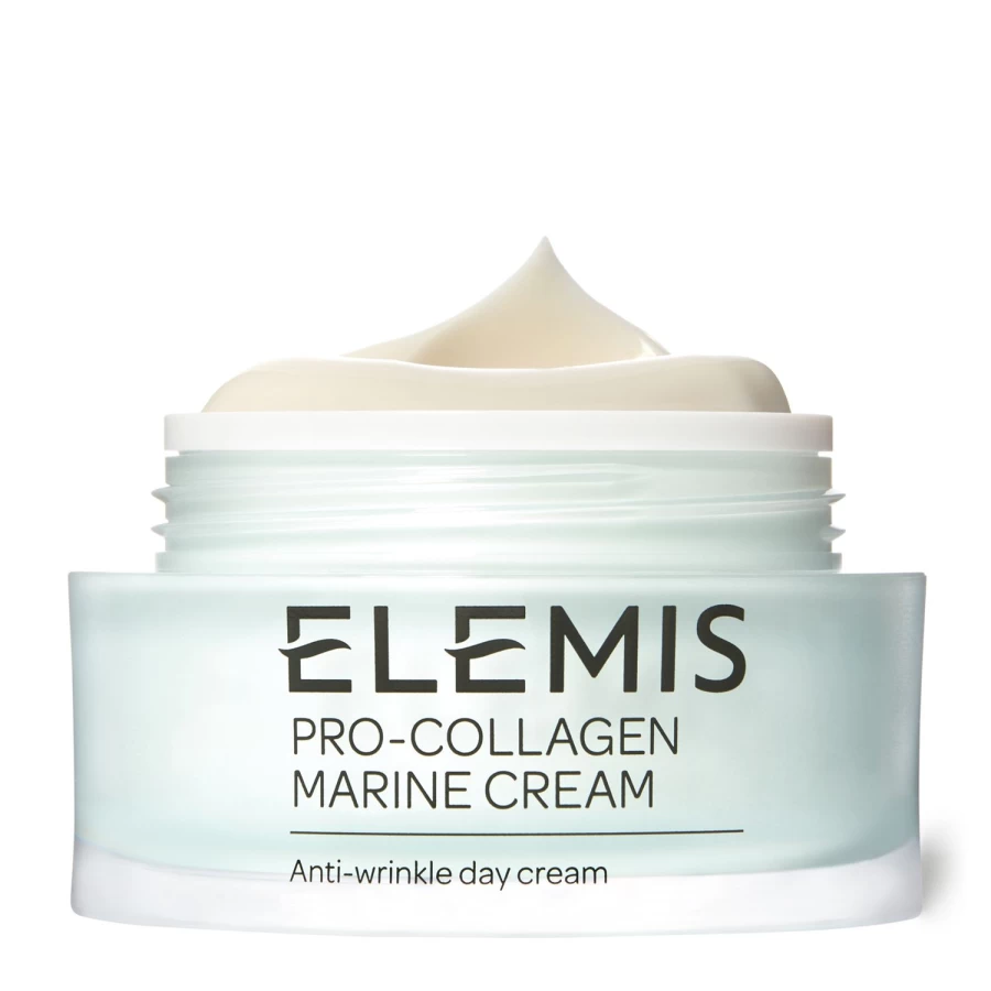 ELEMIS Pro-Collagen Marine Cream Anti-Aging Moisturizer - Light Blue Hydrating Face Cream for Youthful Skin