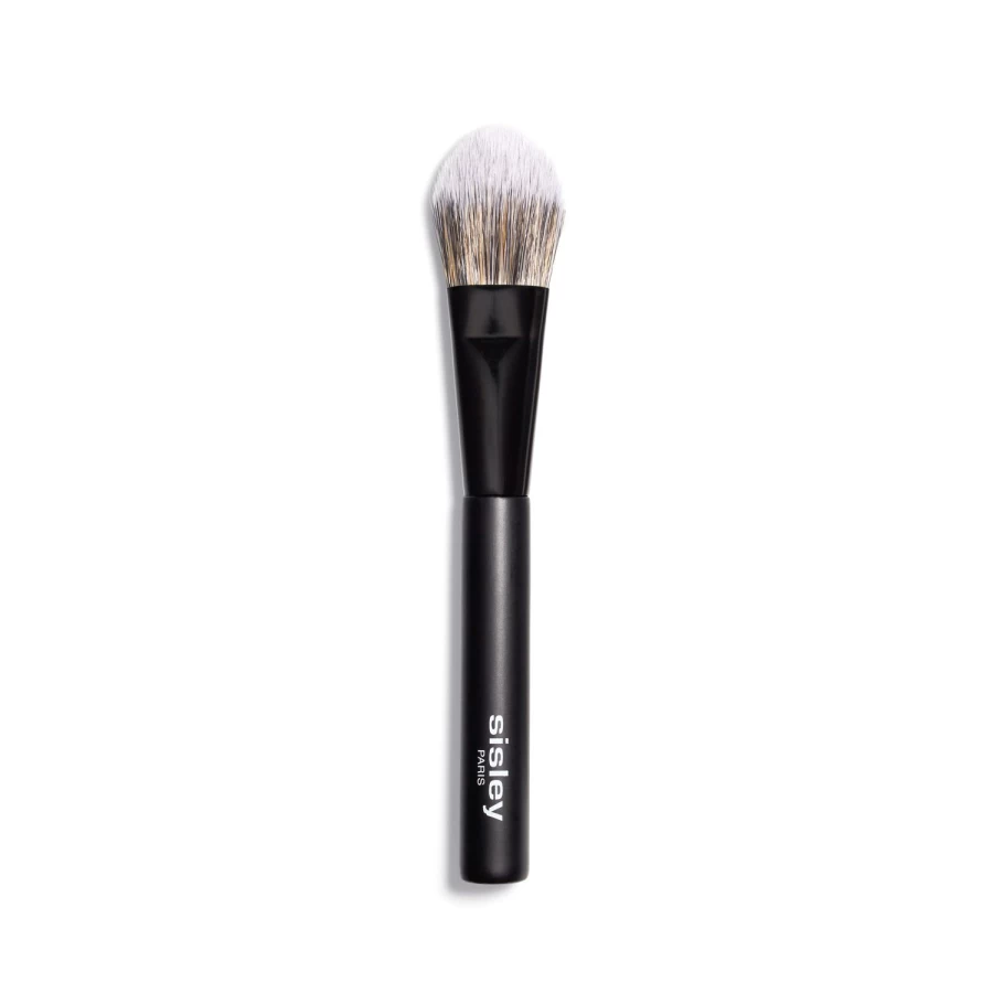 SISLEY PARIS Fluid Foundation Brush - Professional Makeup Blending Brush for Liquid Foundation, Black