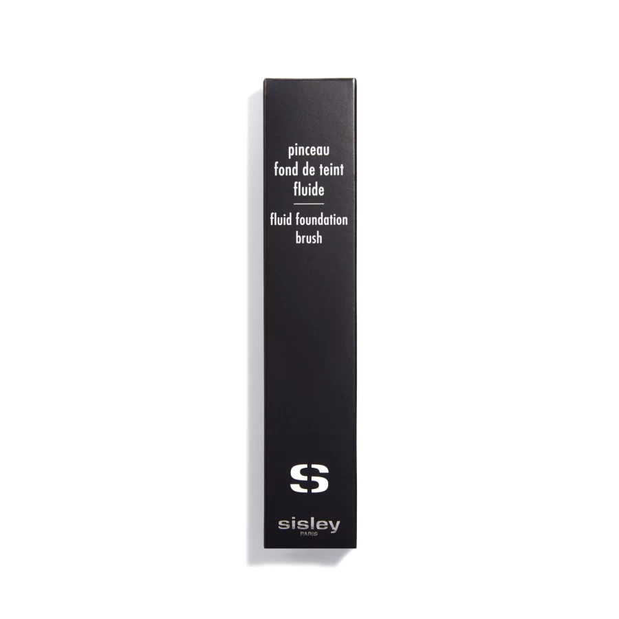 SISLEY PARIS Fluid Foundation Brush - Professional Makeup Blending Brush for Liquid Foundation, Black