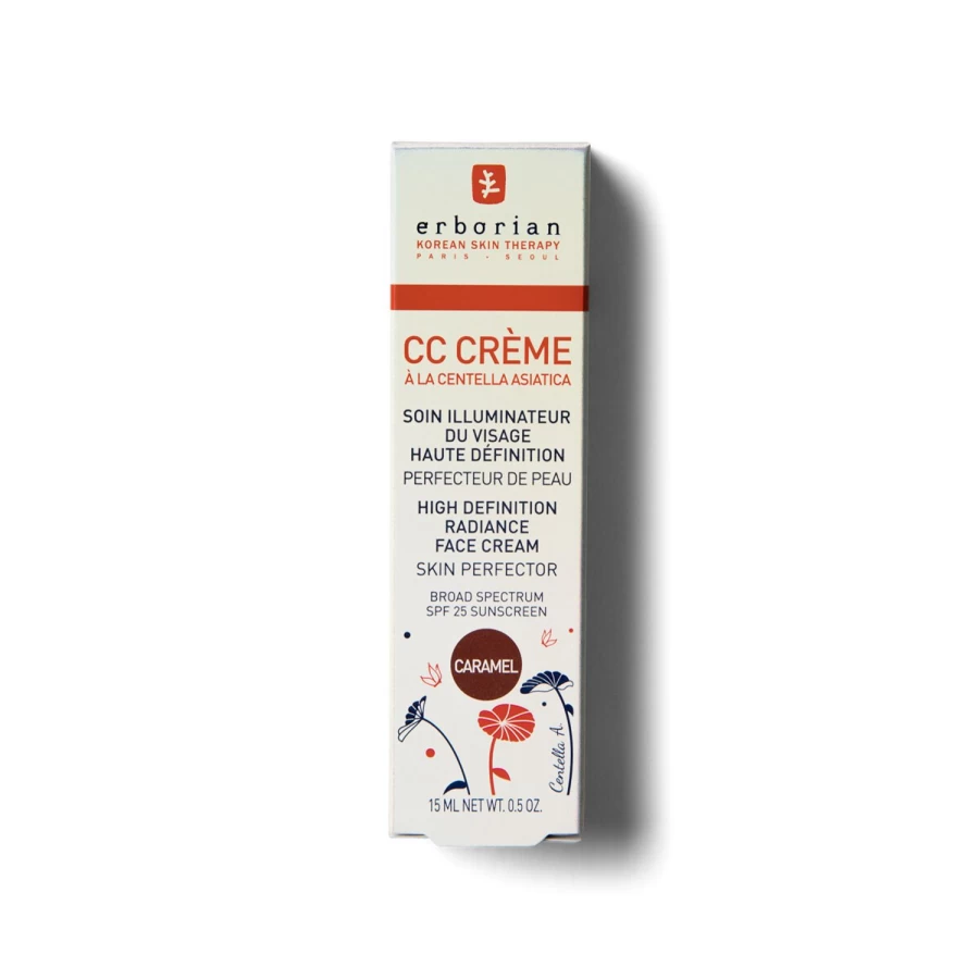 ERBORIAN CC Cream in Caramel Beige - Flawless Skin Tone Perfecting Cream