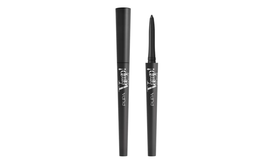 PUPA MILANO Vamp Eye Pencil - 100Iconic Black Eyeliner for Intense Definition