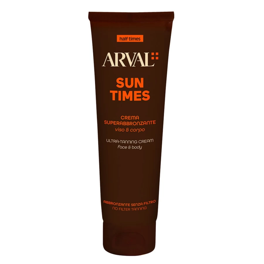 ARVAL Sun Times Men's Brown Leather Chronograph Watch - Classic Casual Timepiece