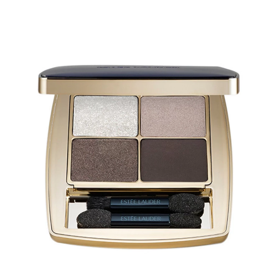 ESTÉE LAUDER Pure Color Envy Luxe Eyeshadow Quad in Grey - 050 Haze, Luxury Matte & Shimmer Palette