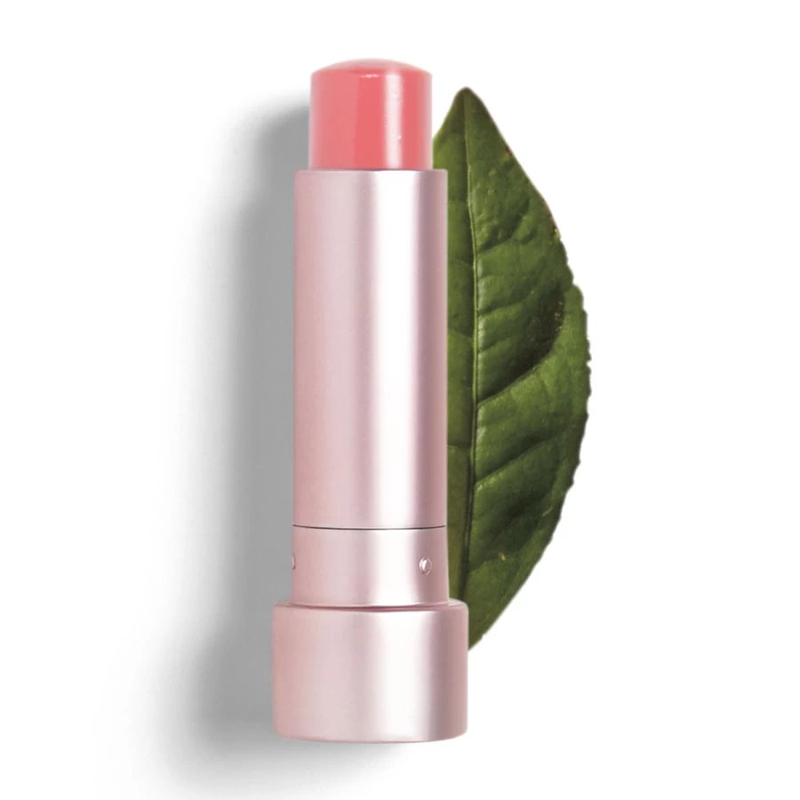 TEAOLOGY Tinted Lip Balm in Pink - Moisturizing Peach Tea Lip Treatment