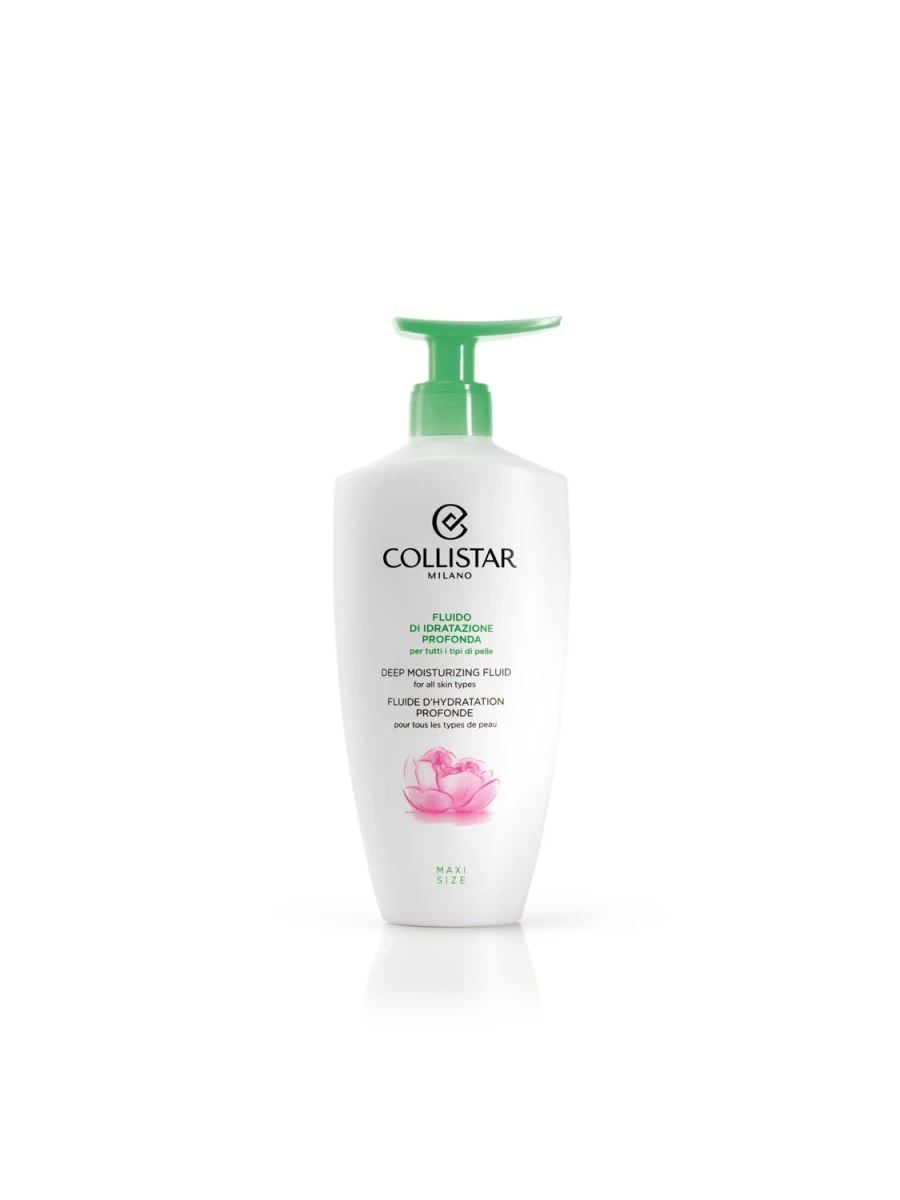 COLLISTAR Deep Moisturizing Fluid - Hydrating White Facial Cream for Dry Skin
