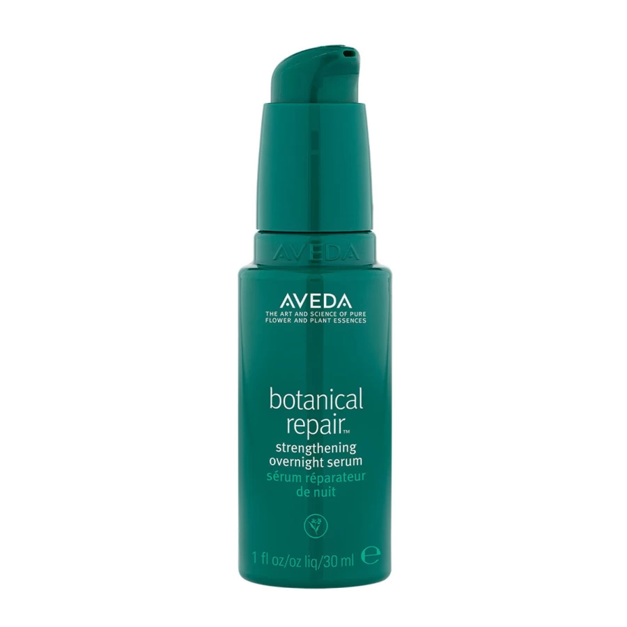 AVEDA Botanical Repair Strengthening Overnight Serum - Green, Vegan Hair Treatment for Damaged Hair
