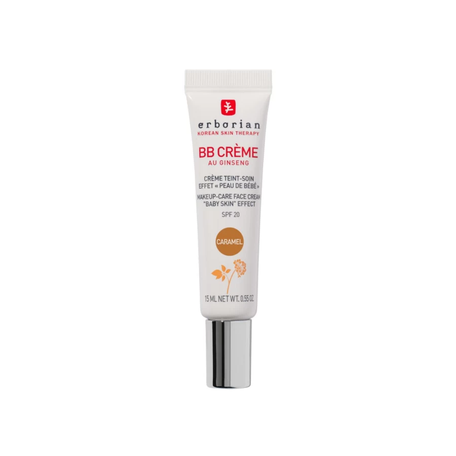 ERBORIAN Bb Creme Caramel 15ml - Grey Tone 2-in-1 Makeup & Skincare Cream