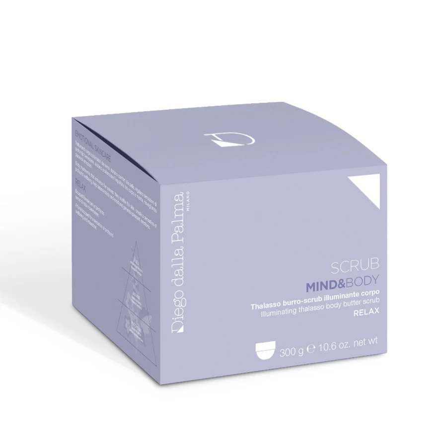 DIEGO DALLA PALMA Illuminating Thalasso Body Butter Scrub - Purple Lilac for Mind & Body Glow