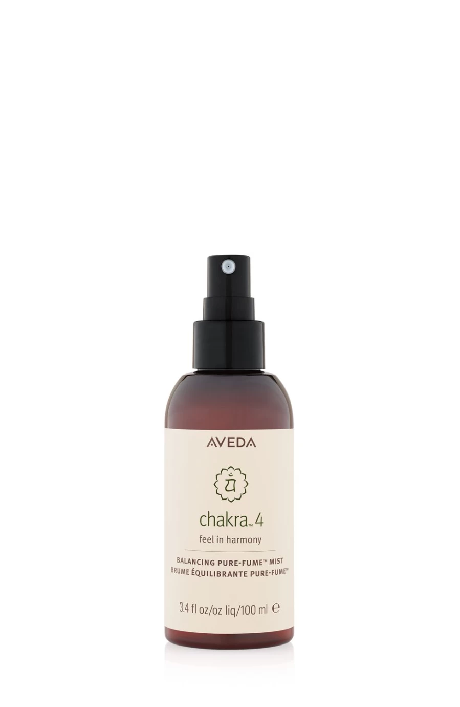 AVEDA Chakra Balancing Body Mist 100ml - Aromatherapy Spray for Energy & Relaxation, Brown Bottle
