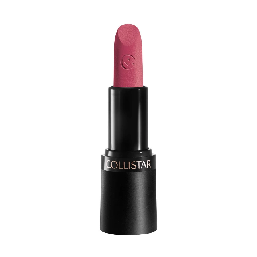 COLLISTAR Pure Matte Lipstick - 113 Pink Flamingo, Long-Lasting Matte Finish, Vegan Lip Color