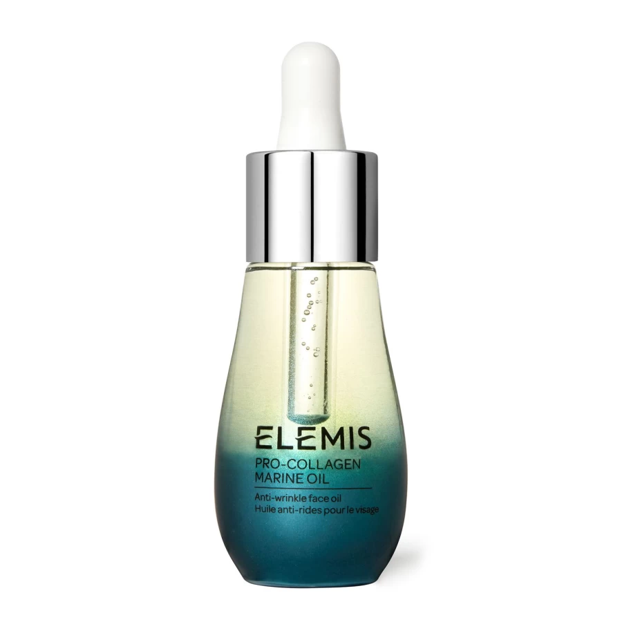 ELEMIS Pro-Collagen Marine Oil - Light Blue Anti-Aging Face Serum for Youthful Skin
