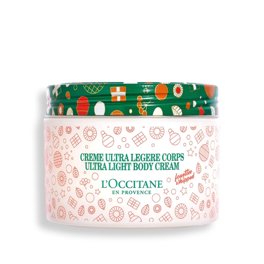 L'OCCITANE Ultra Light Shea Body Cream - 200ml Hydrating Winter Moisturizer for Soft Skin
