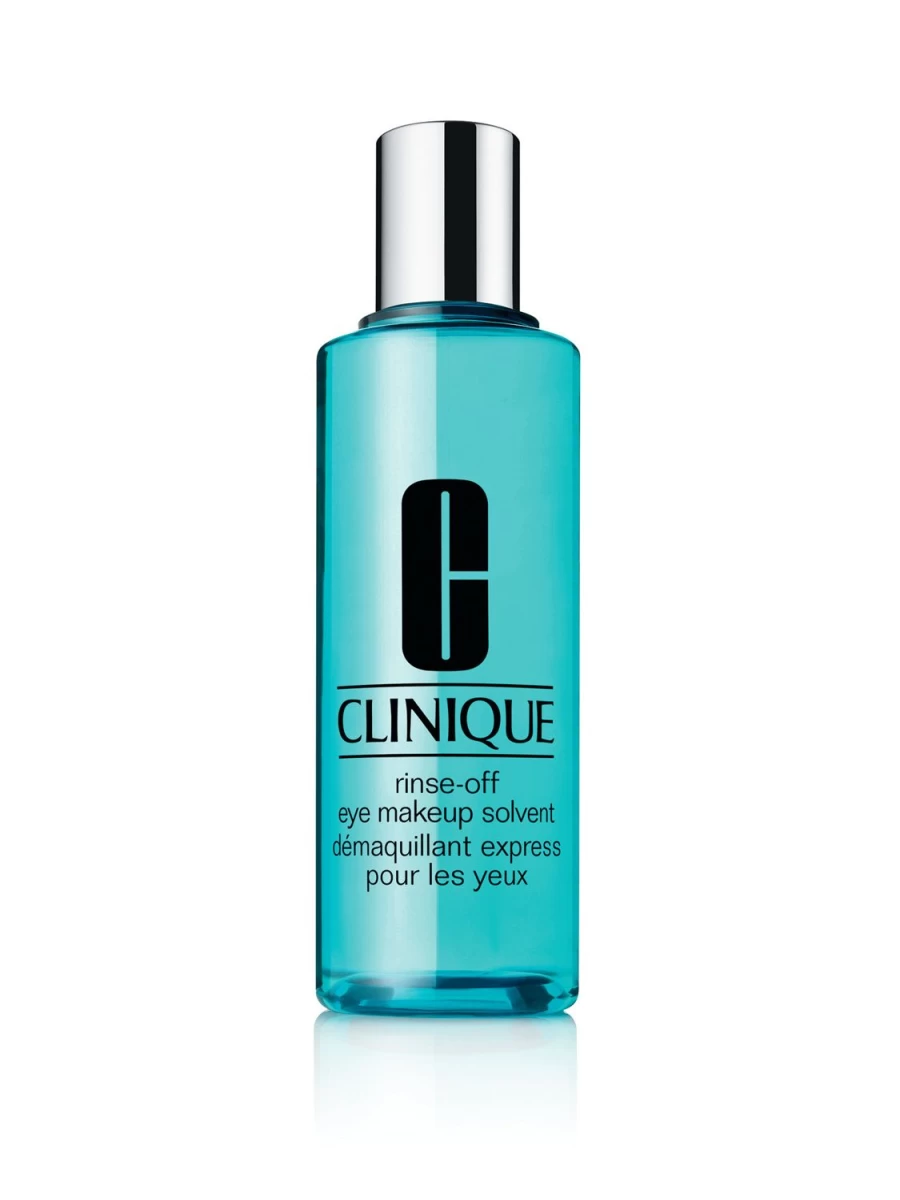 CLINIQUE Rinse-Off Foaming Makeup Remover 125ml - Light Blue, Gentle Cleansing Solvent for All Skin Types