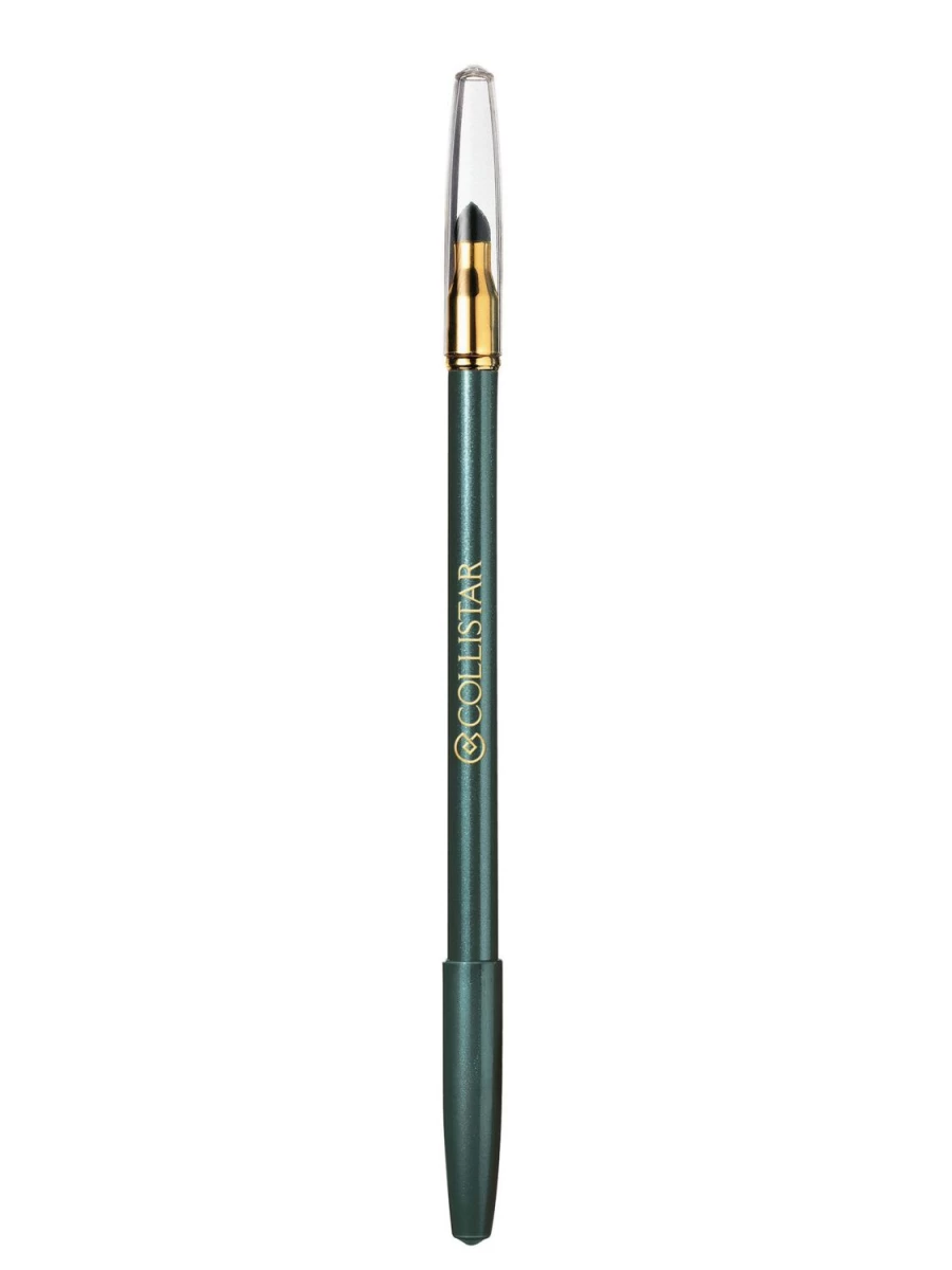 COLLISTAR Professional Eye Pencil - 10 Green Metal, Long-Lasting & Waterproof Eyeliner