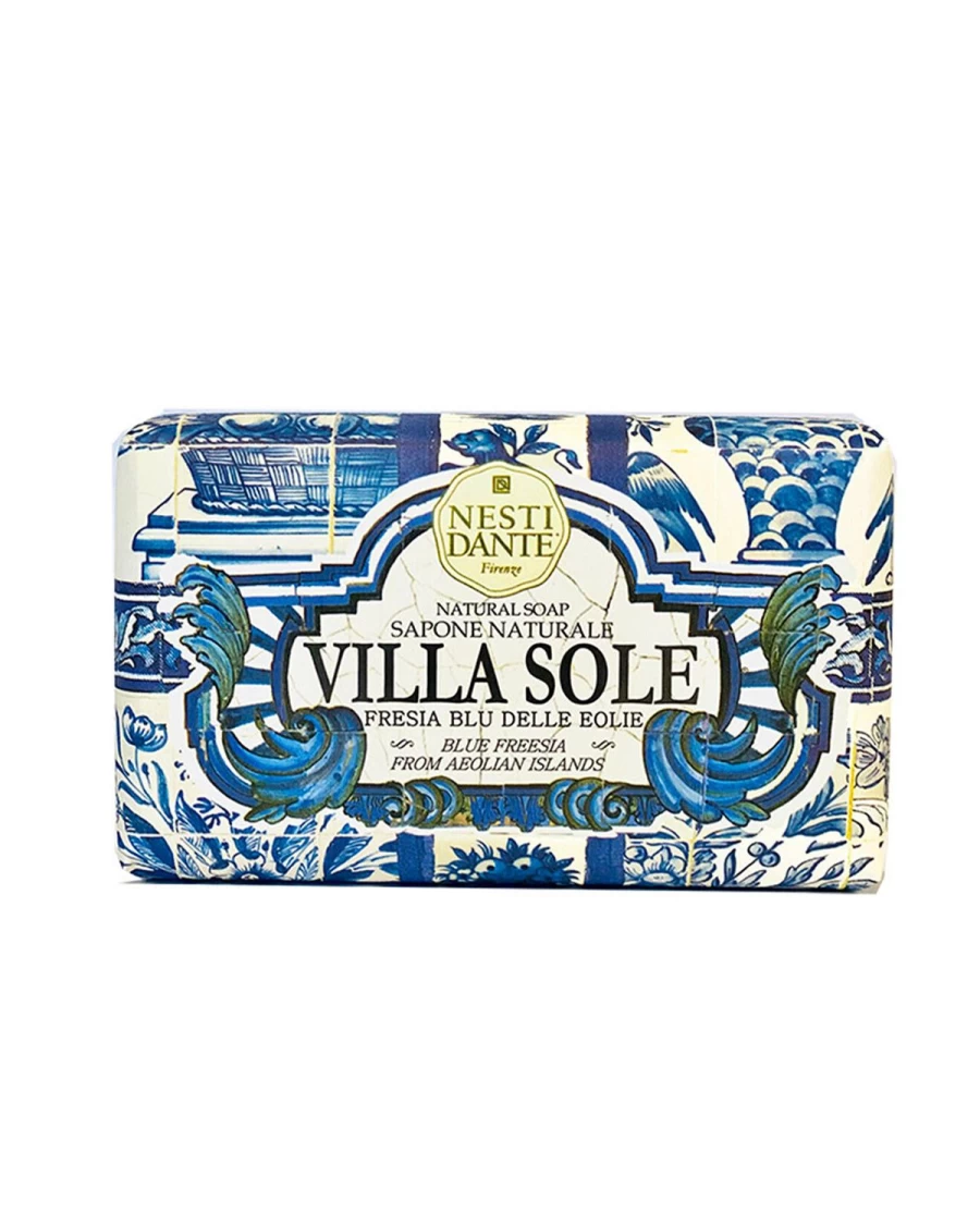 NESTI DANTE Natural Soap - Handmade Blue Bar Soap with Organic Ingredients for Luxurious Skin Care
