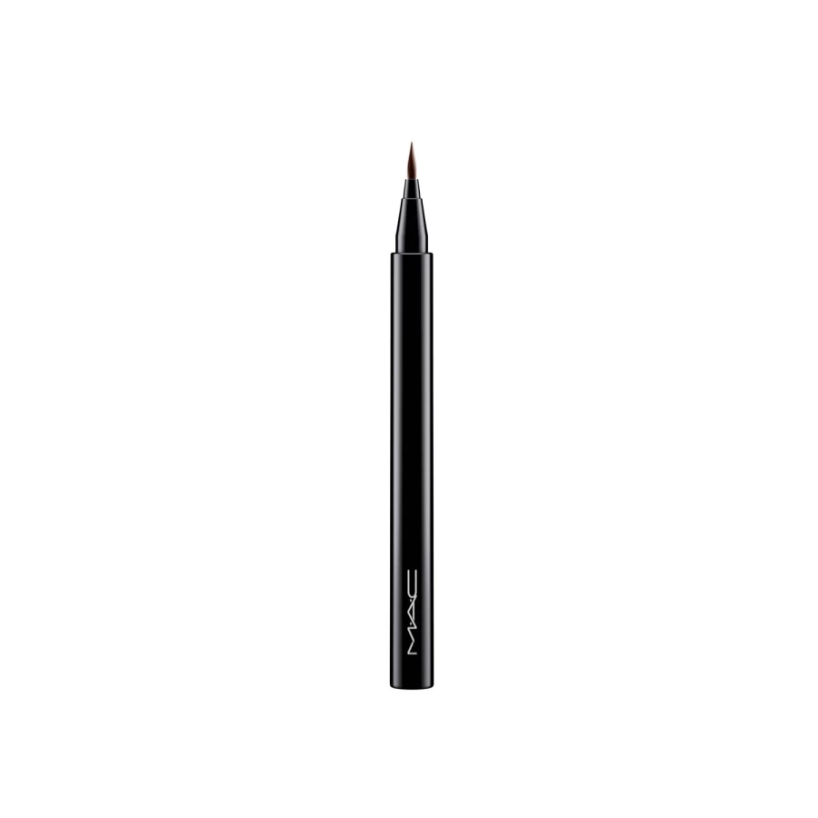 MAC COSMETICS Brushstroke Liner - Brushbrown Liquid Eyeliner for Precise Definition & Waterproof Wear
