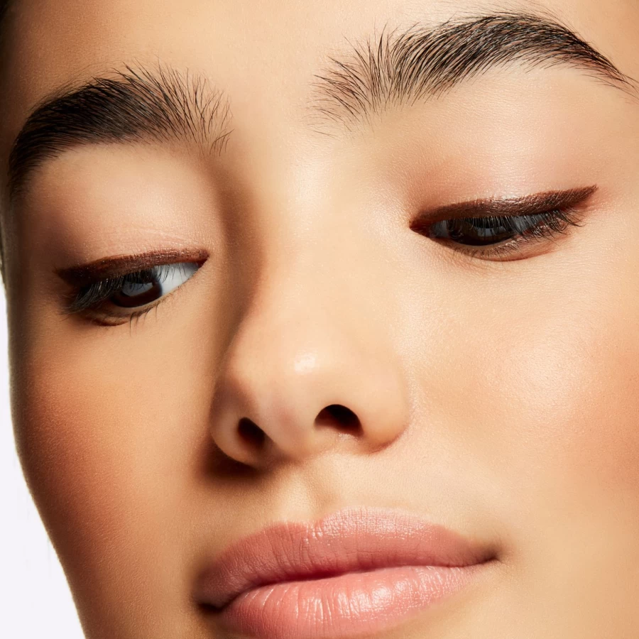 MAC COSMETICS Brushstroke Liner - Brushbrown Liquid Eyeliner for Precise Definition & Waterproof Wear