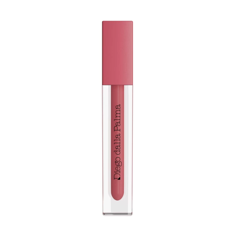 DIEGO DALLA PALMA Stay On Me Liquid Lipstick - Long-Lasting, Intense Color in Shade 42 Rosa, Pink Matte Finish