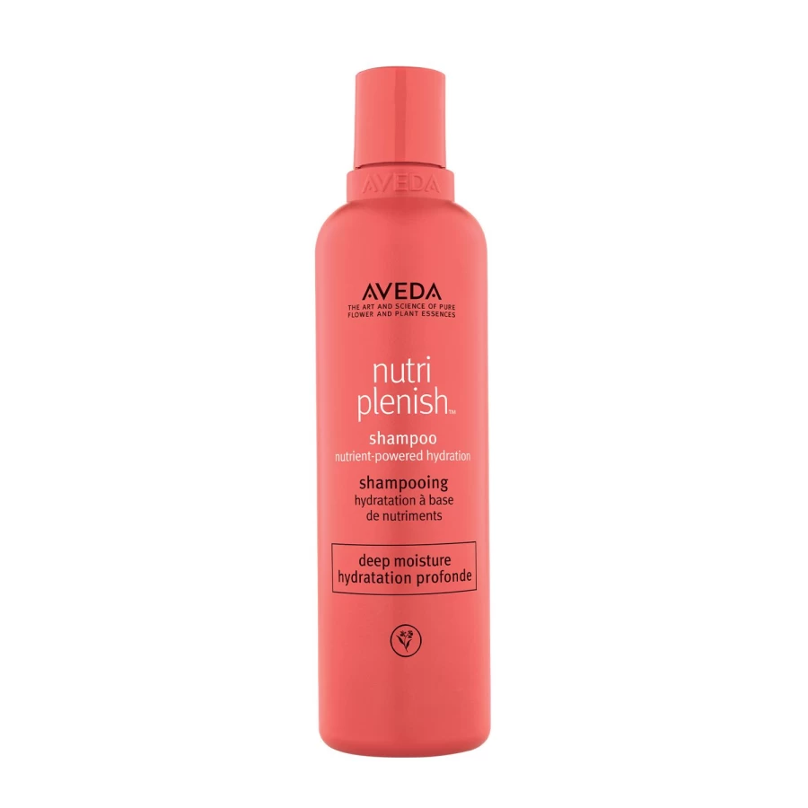 AVEDA Nutriplenish Deep Moisture Shampoo 250ml - Pink Hydrating Shampoo for Nourished Hair