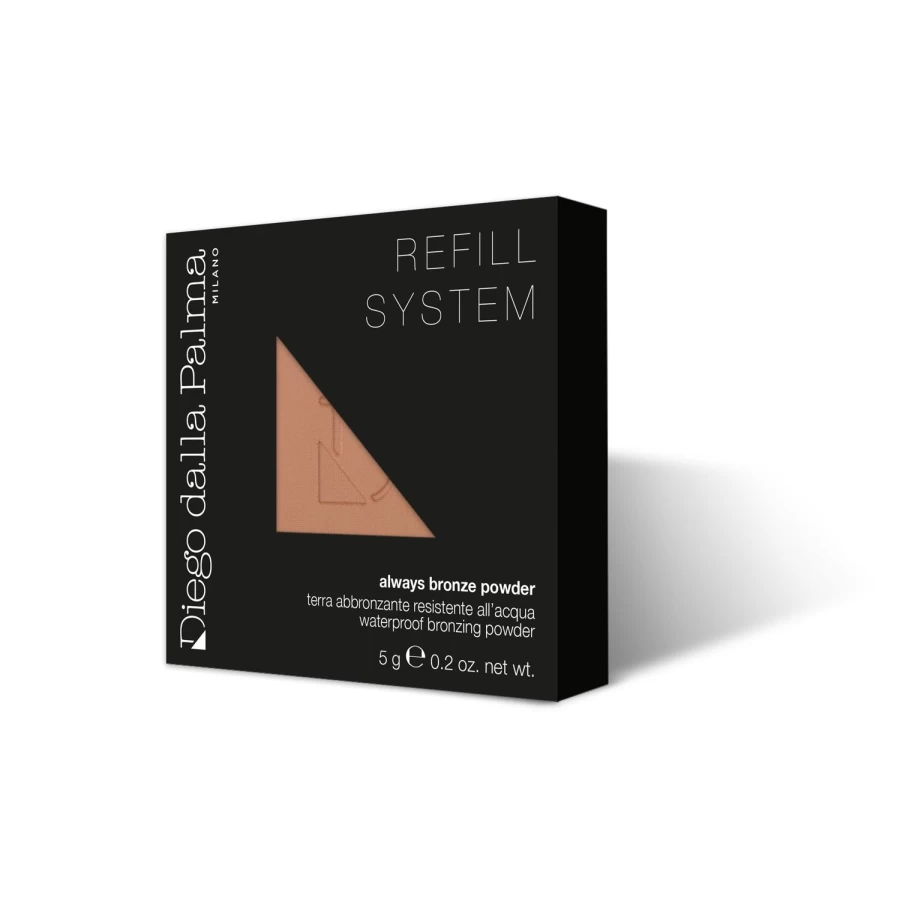 DIEGO DALLA PALMA Face Refill System Bronze Water Resistant Bronzing Powder - Brown 112